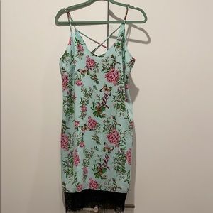 Adalyn Rae slip dress lace NWT